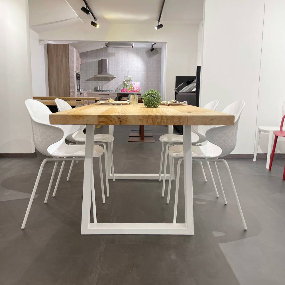 tavolo castagno massello liberty