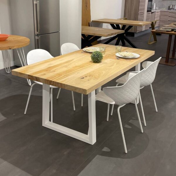 tavolo castagno massello liberty