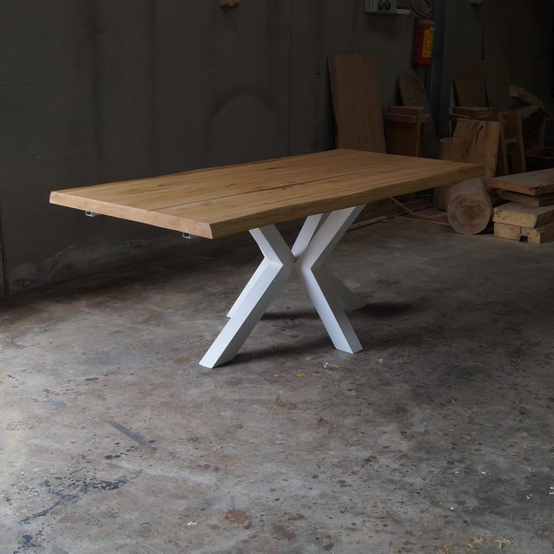 Tavolo allungabile in legno massello