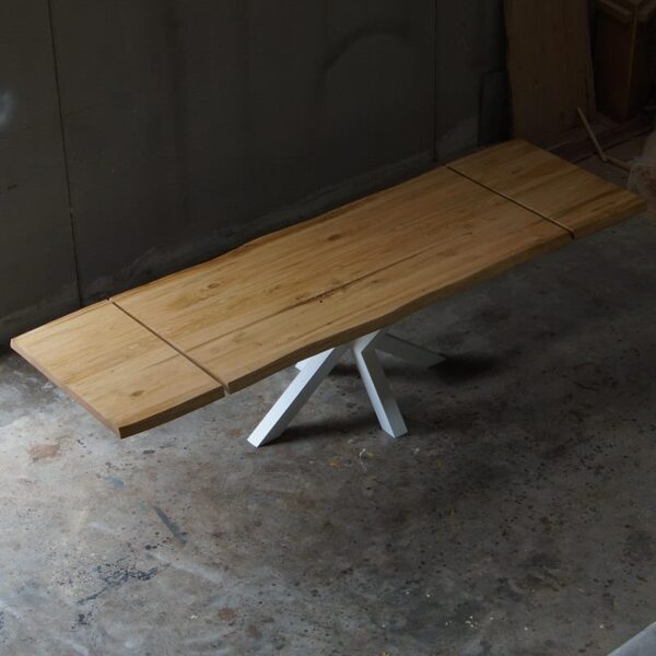 Tavolo legno massello allungabile