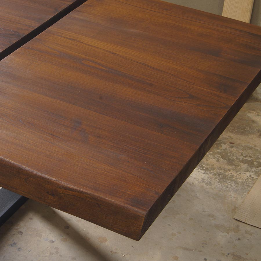 Tavolo allungabile in legno massello modello Impero Noce - immagine 3