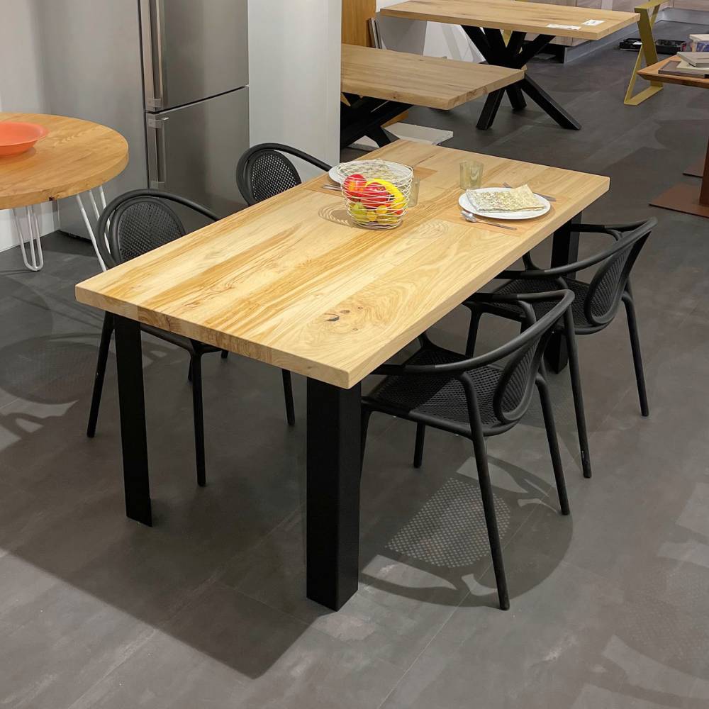 tavolo massello castagno robert