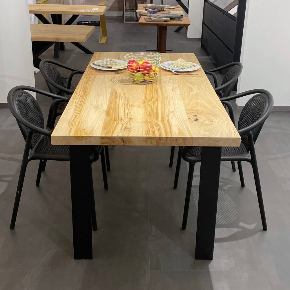 tavolo massello castagno robert