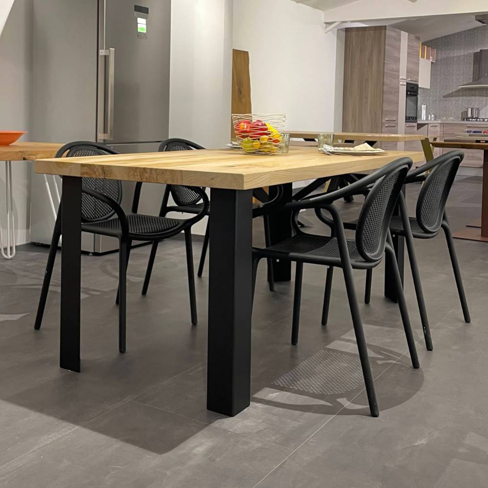 tavolo massello castagno robert