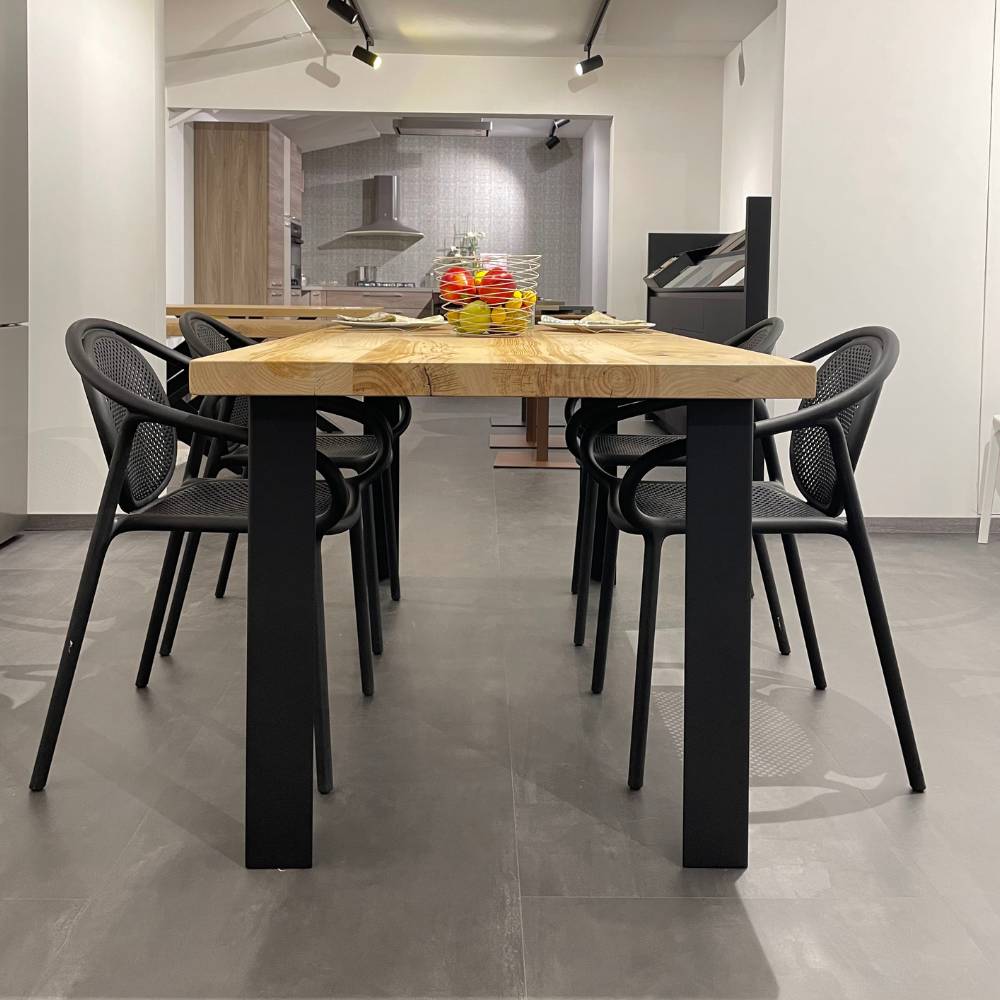 tavolo massello castagno robert