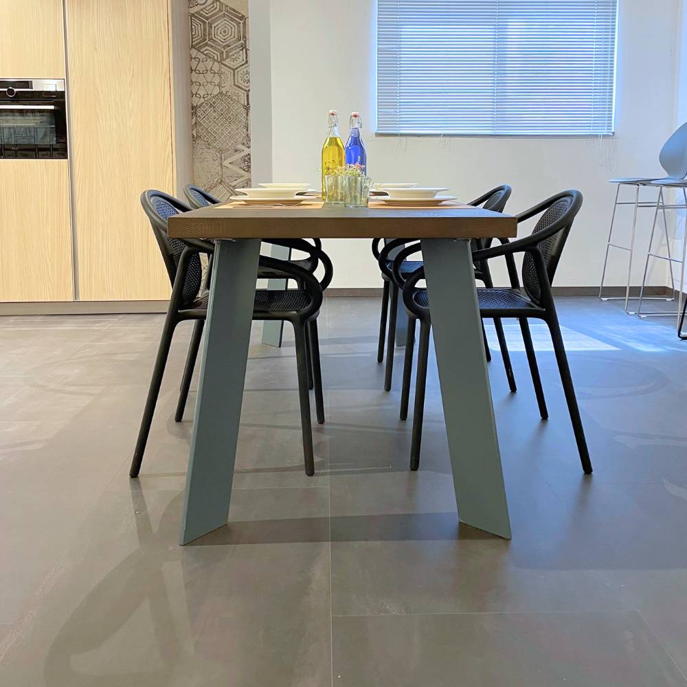 tavolo castagno jacob grigie noce