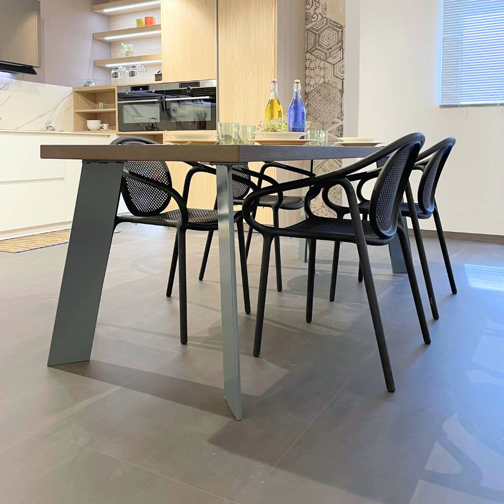 tavolo castagno jacob grigie noce